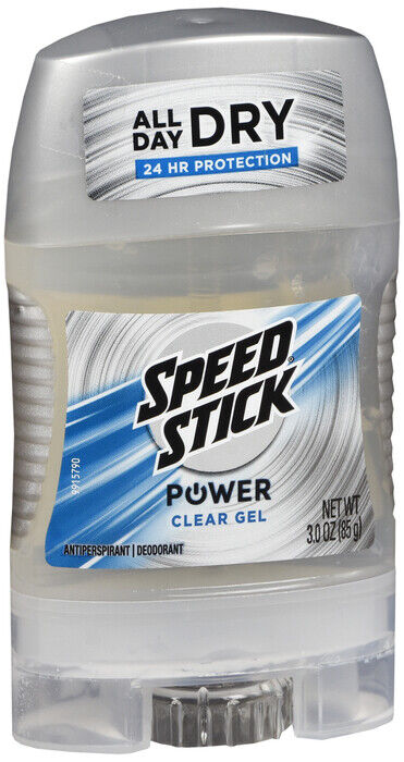 Speed Stick Power Clear Gel Deodorant 3oz  X  2