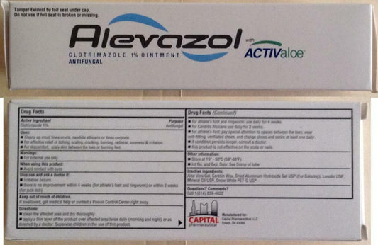 ALEVAZOL 1% OiNTMENT 2.12OZ