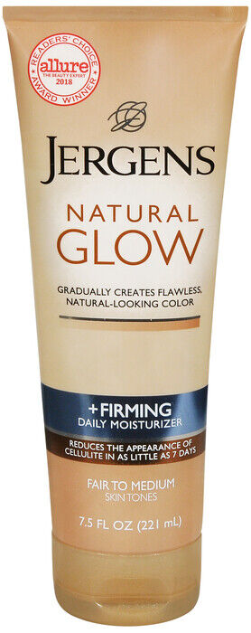 JERGENS NATURAL GLOW LOTION FIRM FAIR 7.5OZ