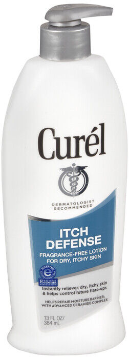 CUREL LOTION ITCH DEFENSE FRAG FREE 13OZ