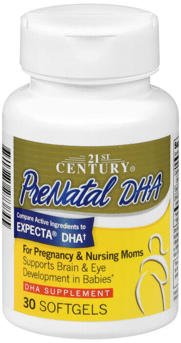 PRENATAL DHA SOFTGEL 30CT 21ST CENTURY