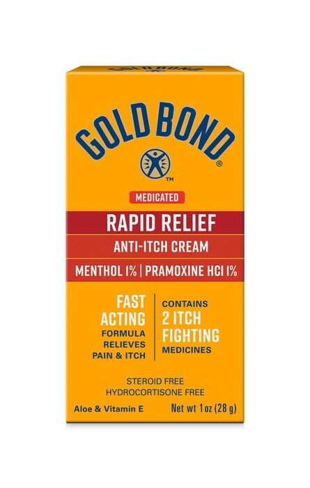 GOLD BOND CREAM 1OZ   pramoxine HCl/menthol TOPICAL CREAM (G) 1 %-1 %