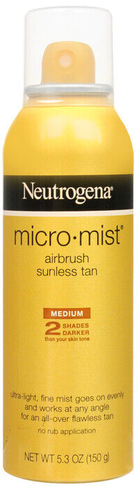 NEUTROGENA SUNLESS SPRAY MIST MED 5.3OZ