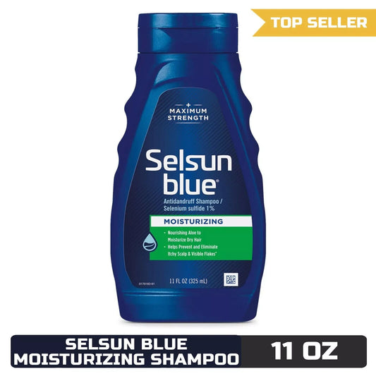 SELSUN BLUE SHAMPOO MOISTURIZING  11oz