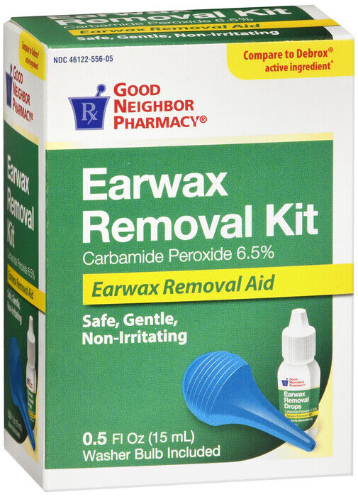 GNP EARWAX REMOVAL KIT DRP W/ BULB 0.5OZ