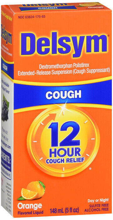 DELSYM 12HR COUGH ORANGE 5OZ