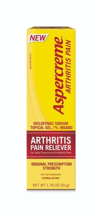 Aspercreme Arthritis Pain Reliever, Topical Gel 1.76oz