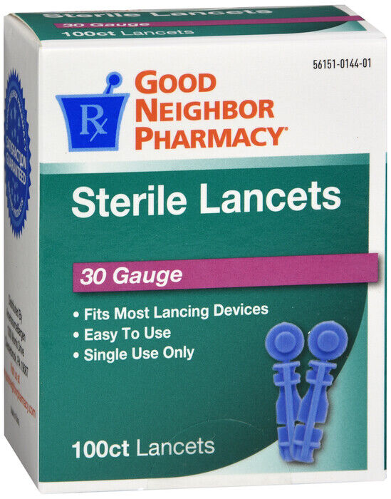 GNP LANCETS 30G 100CT  X 2 BOXES