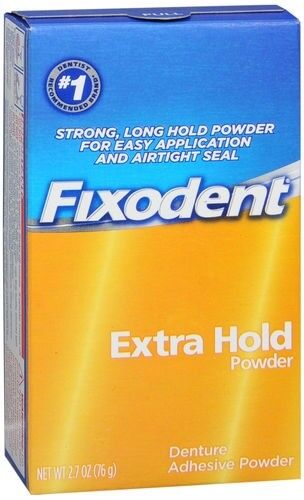 FIXODENT DENTURE POWDER 2.7oz  EXTRA HOLD