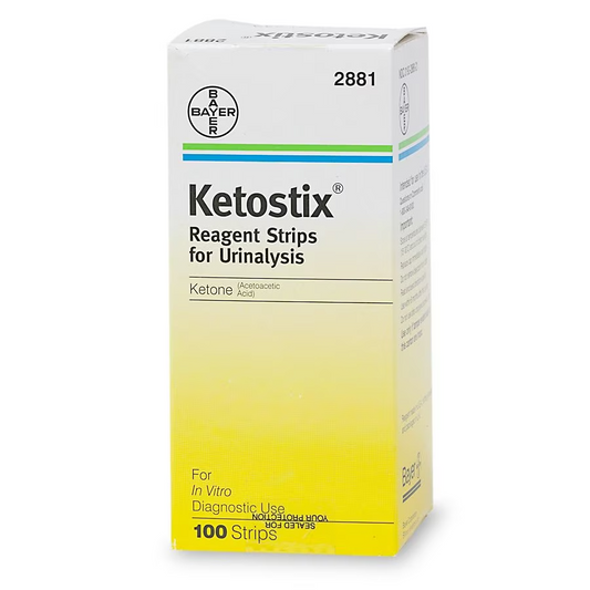 Ketostix Reagent Urinalysis Strips, Box of 100, BRAND