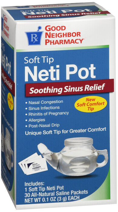 GNP SINUS WASH NETI POT KIT