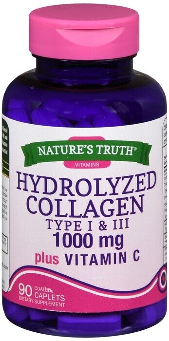 HYDROLYZED COLLAGEN 1000MG CPL 90 NATURE'S  TRUTH