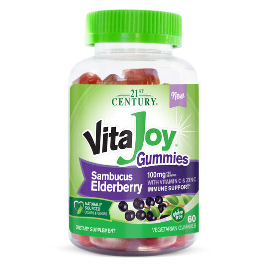 VITAJOY ELDERBERRY GUMMY 60CT 21ST CENTury