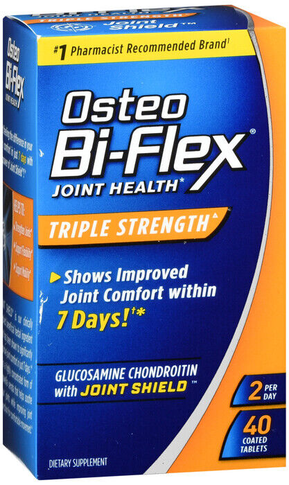 OSTEO BI-FLEX TRIPLE STRENGTH CAPLET 40CT