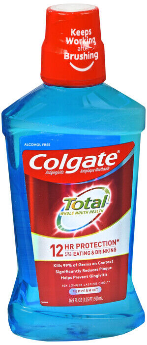 COLGATE TOTAL ADV MOUTHWASH P/MINT 500ML