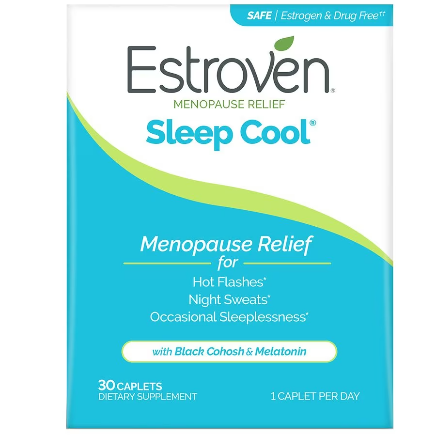 Estroven Nighttime Menopause Relief Cap 30 count