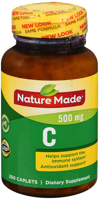 VIT C 500MG TABLET 250CT NATURE MADE