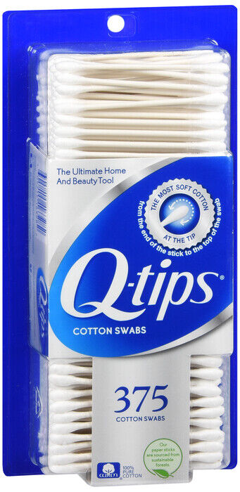 Q-TIPS COTTON SWAB 375CT