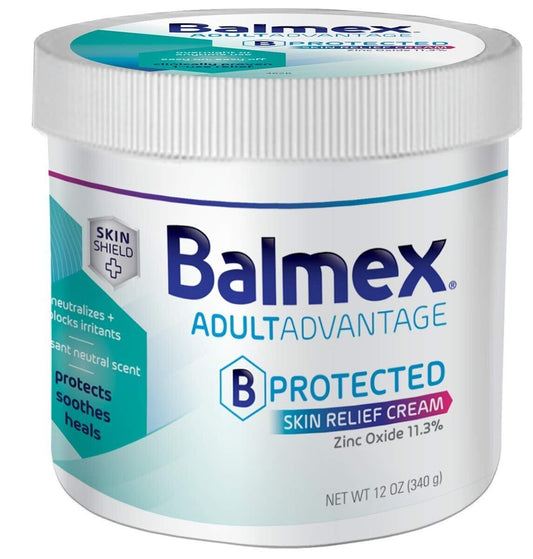 BALMEX ADULT RASH CARE CREAM 12OZ  (ADULT ADVANTAGE)