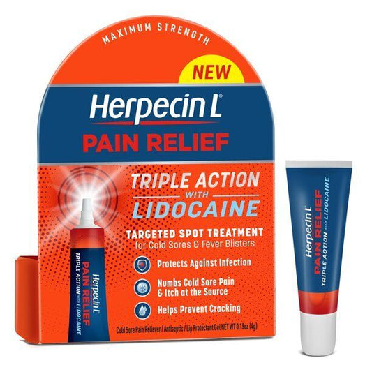 HERPECIN-L PAIN LIDO MAXIMUM STRENGTH  GEL 0.15OZ