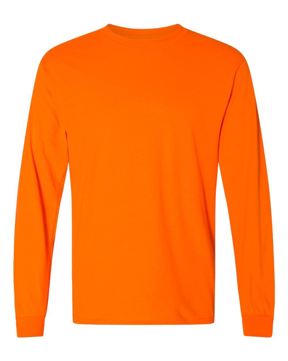 Gildan Adult 50/50 Cotton Blend Long Sleeve T-Shirt Mens Size Tee g8400