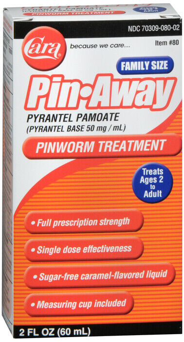 PIN-AWAY PINWORM TREATMENT5 50MG 2OZ