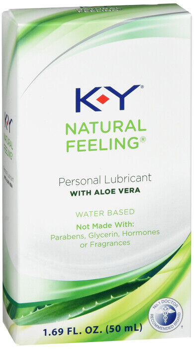 KY NATURAL FEEL NATURAL ALOE VERA LUBRICANT 1.69OZ