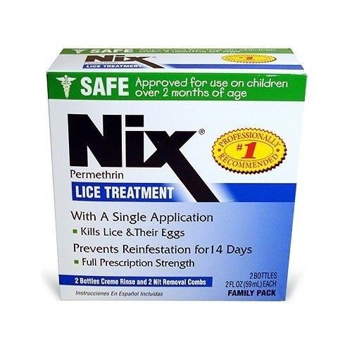 NIX Cream Rinse Family Pack 2x2-Ounce Box