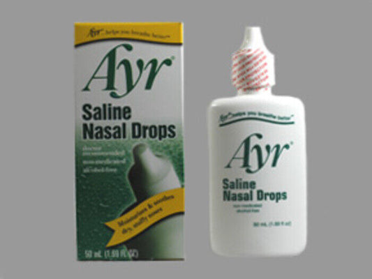 AYR SALINE NASAL DROPS 1.69OZ   sodium chloride NASAL DROPS 0.65 %