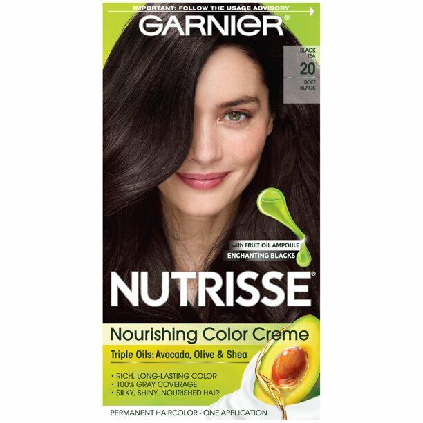 GARNIER NUTRISSE 20 SOFT BLACK TEA 1CT