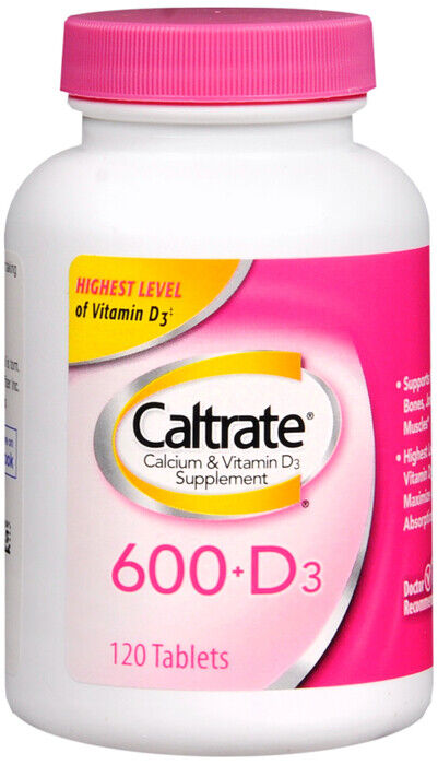 Caltrate 600-D Tablet 120 count