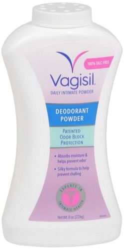 VAGISIL DEODORANT POWDER 8oz TALC FREE