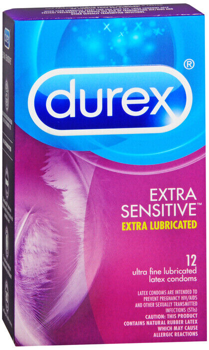 DUREX EXTRA SENSITIVE CONDOM 12CT