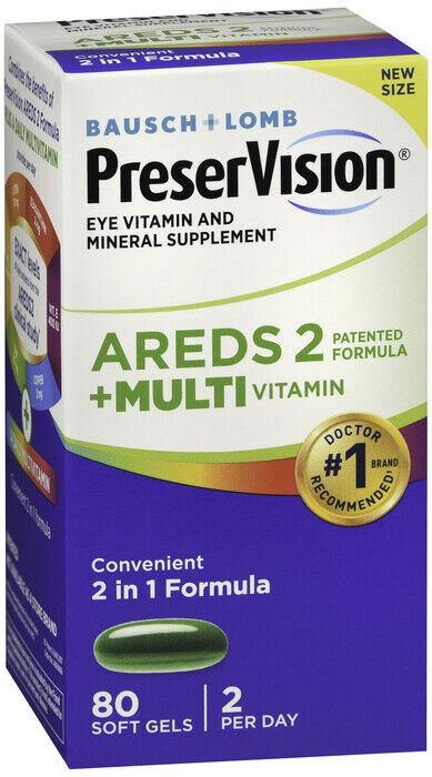 PRESERVISION AREDS2 + MULTIVITAMIN  SGC 80CT