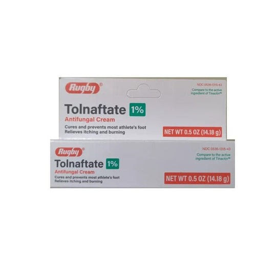 ANTIFUNGAL 1% CREAM 15GM MAJOR- RUGBY    tolnaftate TOPICAL CREAM (G) 1 %