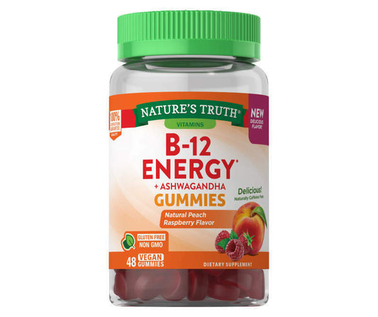 B-12 ENRGY+ ASHWAGANDHA GUMMY 48CT NATURE'S TRUTH