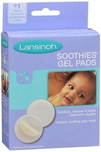 LANSINOH GEL PADS 1 Pair SOOTHES HELP  HEAL SORE  NIPPLES