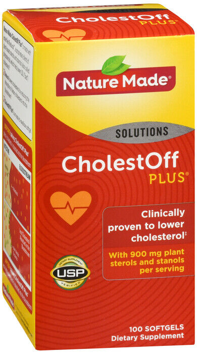 CHOLESTOFF PLUS SOFTGELS 100CT NATURE  MADE