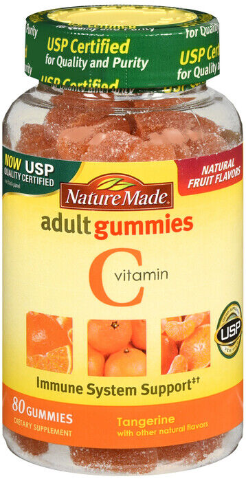 VIT C 250MG PER SERVING GUMMIE 80CT NATURE  MADE