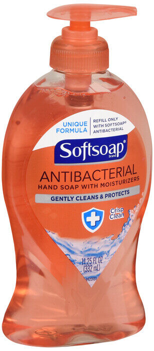 SOFTSOAP PUMP CRISP CLEAN LIQUID 11.25OZ  ANTIBACTERIAL