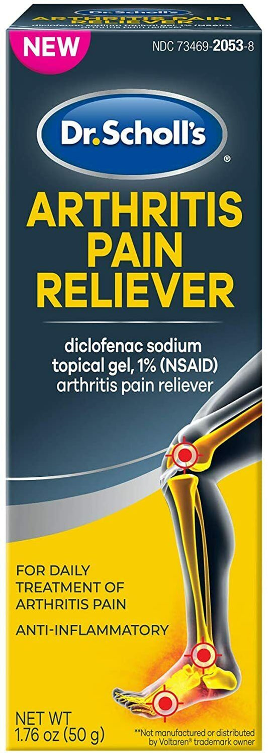 DR SCHOLLS ARTHRITIS PAIN RELIEF GEL 1.76 OZ