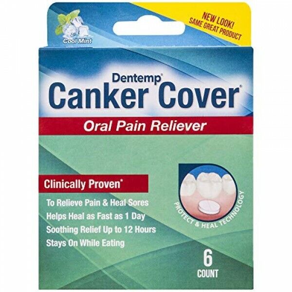 DENTEK CANKER RELIEF PATCH 6CT