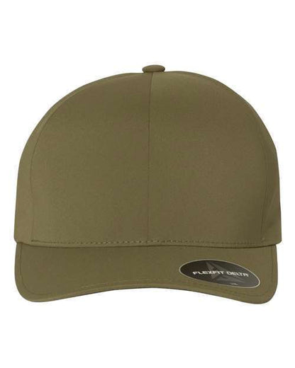 Flexfit Delta Mid Profile Fitted Baseball Blank Plain Hat Ball Cap Flex Fit 180