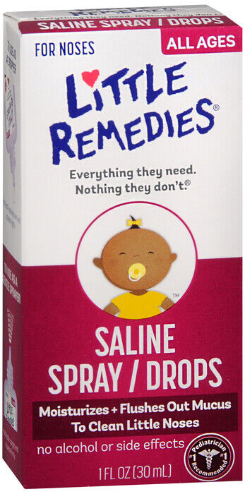 LITTLE NOSES SALINE SPRAY DROP 30ML   sodium chloride NASAL SPRAY 0.65 %