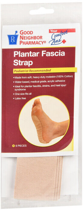 GNP PLANTAR FASCITIS STRAPS PAD 3X6