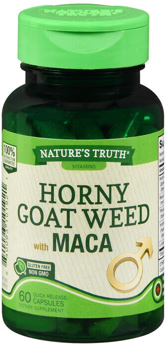 HORNY GOAT WEED CAPS 60CT NATURE'S TRUTH