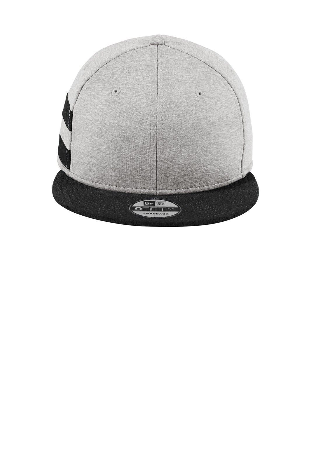 New Era  Shadow Heather Striped Flat Bill Snapback Cap-NE408