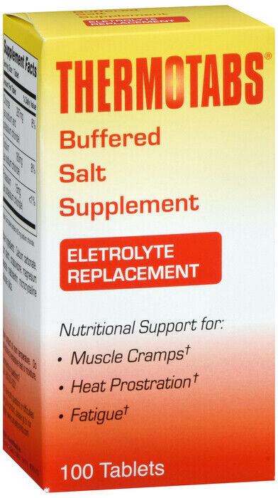 Thermotabs Salt Supplement Buffered Tablets 100 ea  X  2