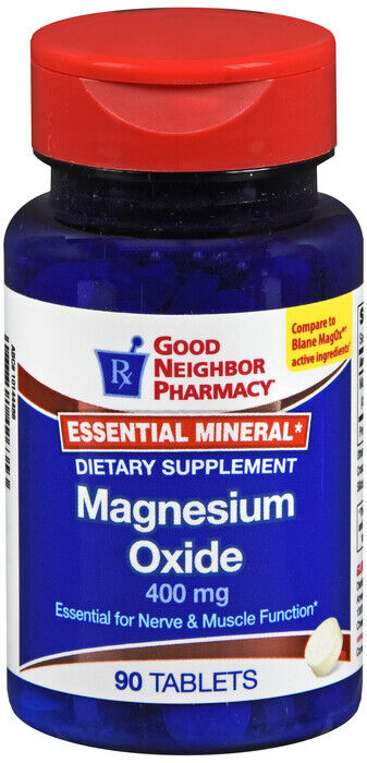 GNP MAGNESIUM OXIDE 400 MG TAB 90 CT