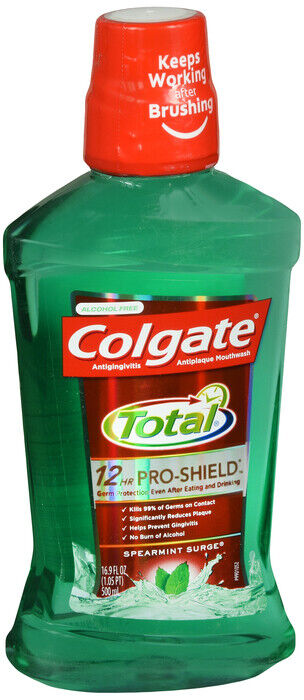 COLGATE TOTAL ADV MOUTHWASH SP/MNT 500ML